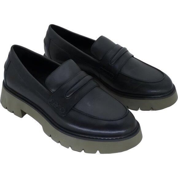 Sanctuary Women's Black Westside Loafer, Chunky Soles, Size 6 - Picture 4 of 6